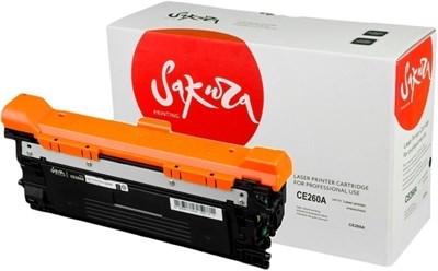 Картридж Sakura SACE260A Black 227854