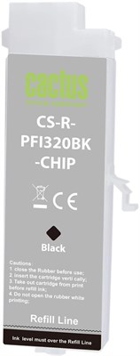 Картридж Cactus CS-R-PFI320BK-CHIP Black 227958