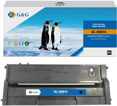 Картридж G&G GG-408010 Black 227963