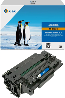 Картридж G&G GG-Q7551X Black 227965