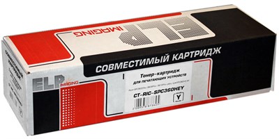Картридж ELP Imaging CT-RIC-SPC360HEY Yellow 228047