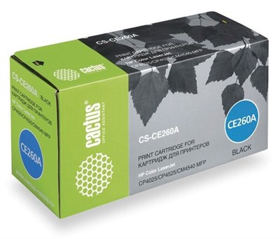 Картридж Cactus CS-CE260A Black 228161