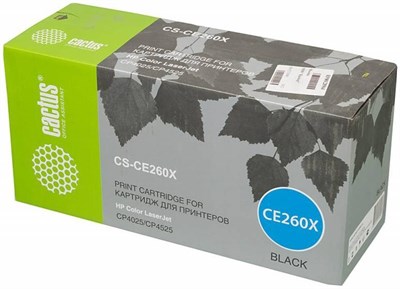 Картридж Cactus CS-CE260X Black 228264