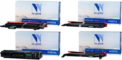 Картридж NV Print W2070A/W2071A/W2072A/W2073A Black/Cyan/Magenta/Yellow 228291