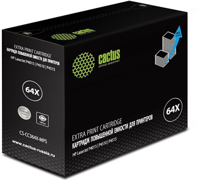 Картридж Cactus CS-CC364X-MPS Black 228344