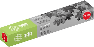 Картридж Cactus CS-EXV49BK Black 228413