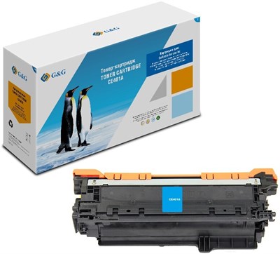 Картридж G&G GG-CE401A Cyan 228442