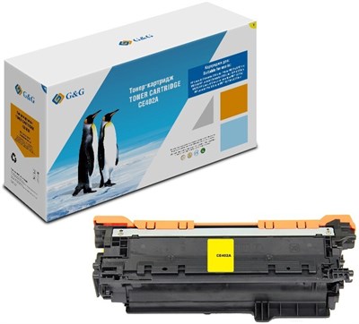 Картридж G&G GG-CE402A Yellow 228443