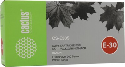 Картридж Cactus CS-E30S Black 228465