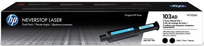 Картридж HP W1103AD (№103AD) Black 228592