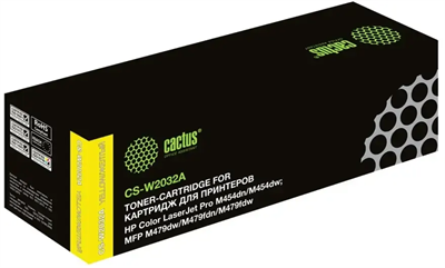 Картридж Cactus CS-W2032A Yellow 228737