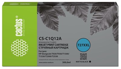 Картридж Cactus CS-C1Q12A Matte Black 228758