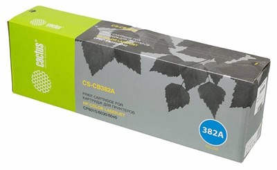 Картридж Cactus CS-CB382A Yellow 228901