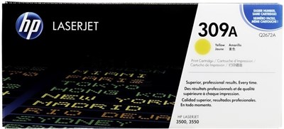 Картридж HP Q2672A (№309A) Yellow 229068