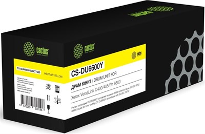 Фотобарабан Cactus CS-DU6600Y Yellow 229129