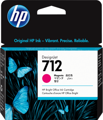 Картридж HP 3ED68A (№712) Magenta 229130