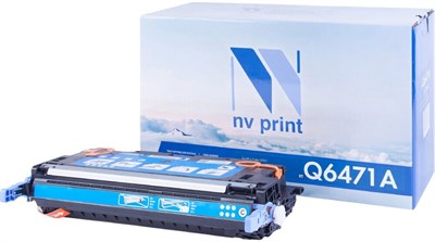 Картридж NV Print Q6471A Cyan 229152