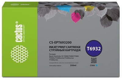 Картридж Cactus CS-EPT693200 Cyan 229198