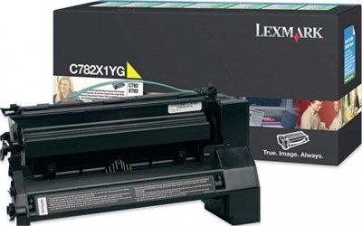Картридж Lexmark C782X1YG Yellow 229385