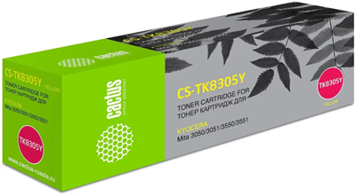 Картридж Cactus CS-TK8305Y Yellow 229403