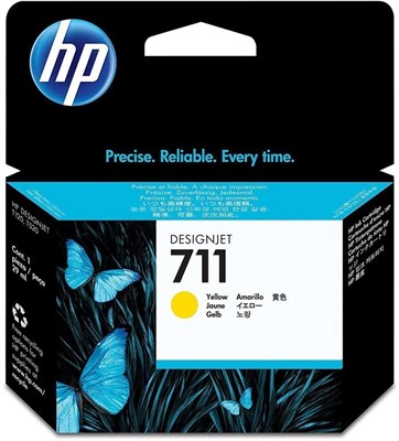 Картридж HP CZ132A (№711) Yellow 229526