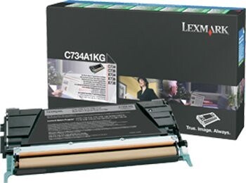 Картридж Lexmark C734A1KG Black 229575