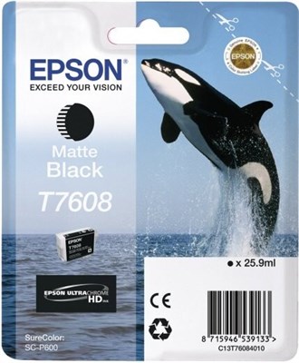 Картридж Epson C13T76084010 Matte Black 229684