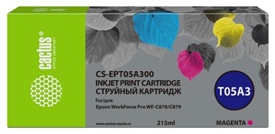 Картридж Cactus CS-EPT05A300 Magenta 229874