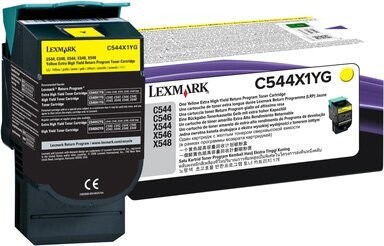 Картридж Lexmark C544X1YG Yellow 229888