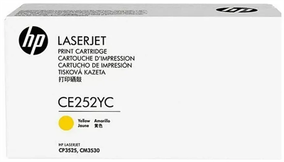 Картридж HP CE252YC (№504Y) Yellow 230310