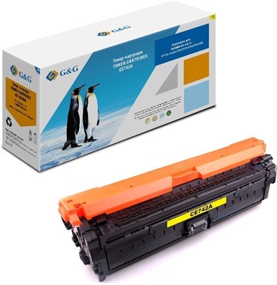 Картридж G&G GG-CE742A Yellow 230354