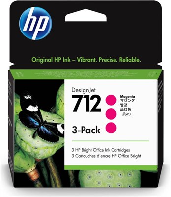 Картридж HP 3ED78A (№712) Magenta 230517