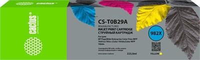 Картридж Cactus CS-T0B29A Yellow 230535