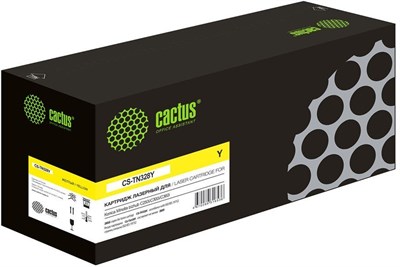 Картридж Cactus CS-TN328Y Yellow 230578