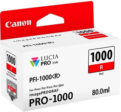 Картридж Canon PFI-1000 Red 230634