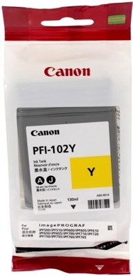 Картридж Canon PFI-102 Yellow 230646