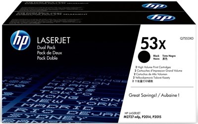 Картридж HP Q7553XD (№53X) Black 230786