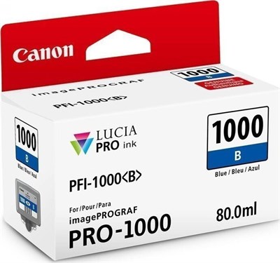Картридж Canon PFI-1000 Blue 230829