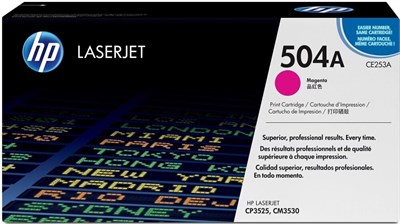 Картридж HP CE253A (№504A) Magenta 230911