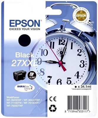 Картридж Epson C13T27914022 Black 230927
