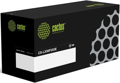 Картридж Cactus CS-LX56F5X0E Black 230967
