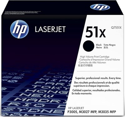 Картридж HP Q7551X (№51X) Black 231216