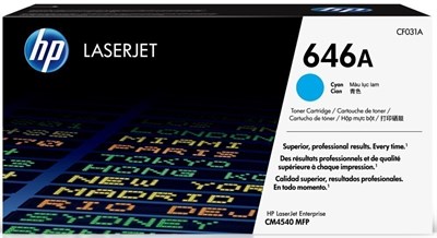 Картридж HP CF031A (№646A) Cyan 231423