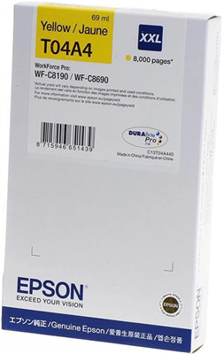 Картридж Epson C13T04B440 Yellow 231638