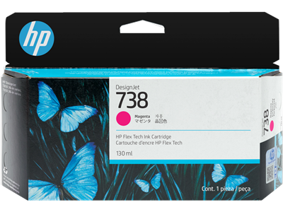 Картридж HP 498N6A (№738) Magenta 231655