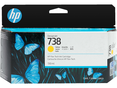 Картридж HP 498N7A (№738) Yellow 231656