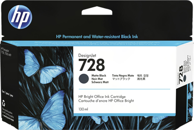 Картридж HP 3WX25A (№728) Matte Black 231829