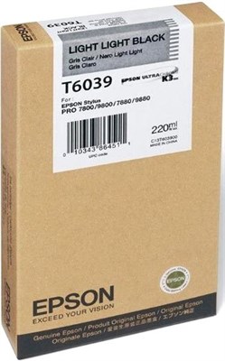 Картридж Epson C13T603900 Light Light Black 231866