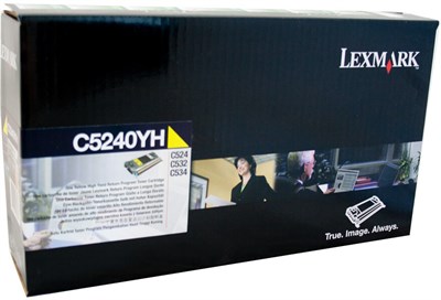 Картридж Lexmark C5240YH Yellow 231900