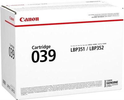 Картридж Canon CRG 039 Black 231921